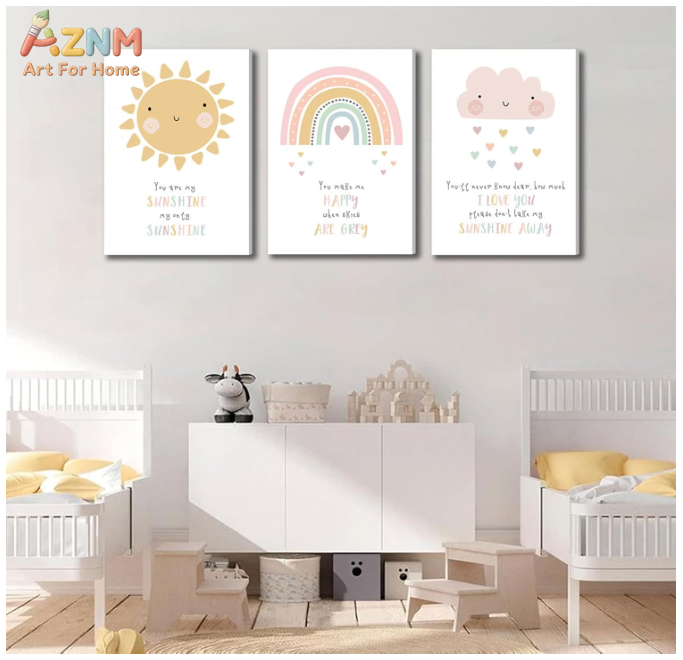AZNM You Are My Sunshine Nurse - Baby Nursery You Are My Sunshine recension och pris