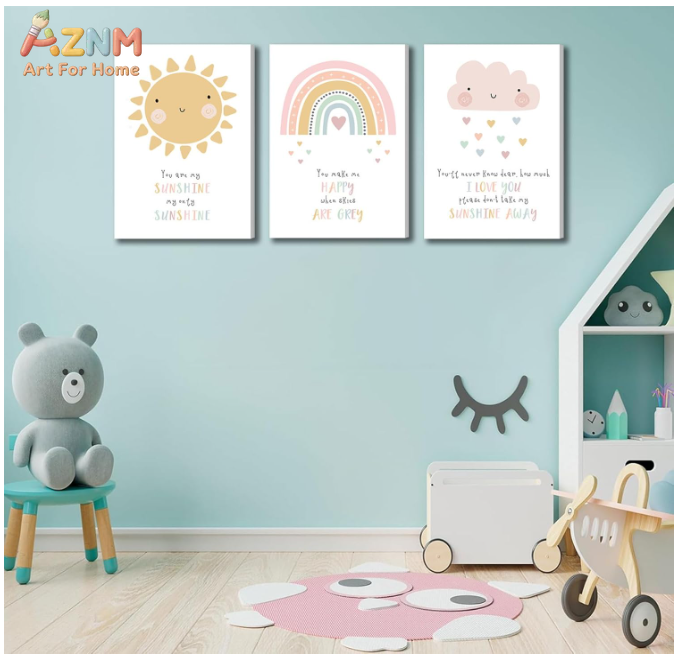 AZNM You Are My Sunshine Nurse - Baby Nursery You Are My Sunshine recension och pris
