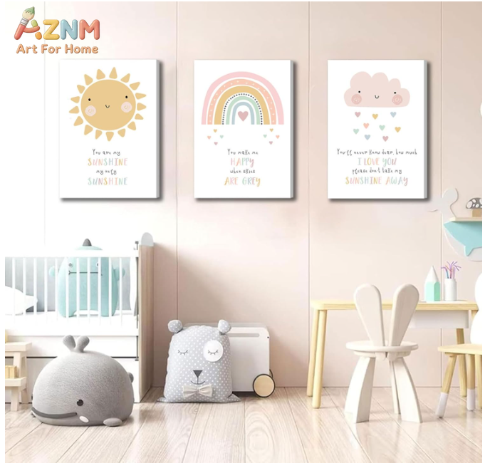 AZNM You Are My Sunshine Nurse - Baby Nursery You Are My Sunshine recension och pris