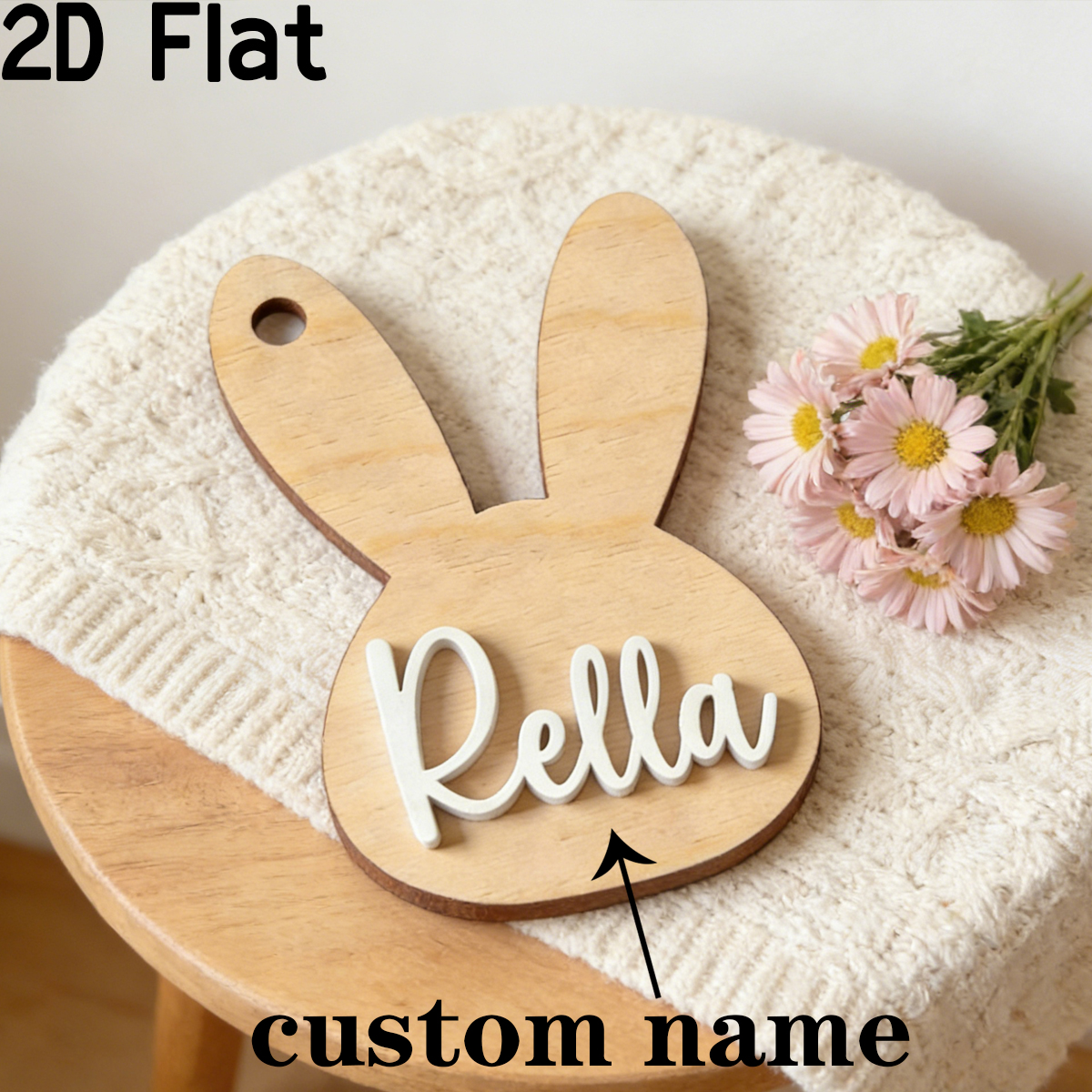 1Pc Custom Cute Bunny Rabbit W - Baby Nursery In recension och pris