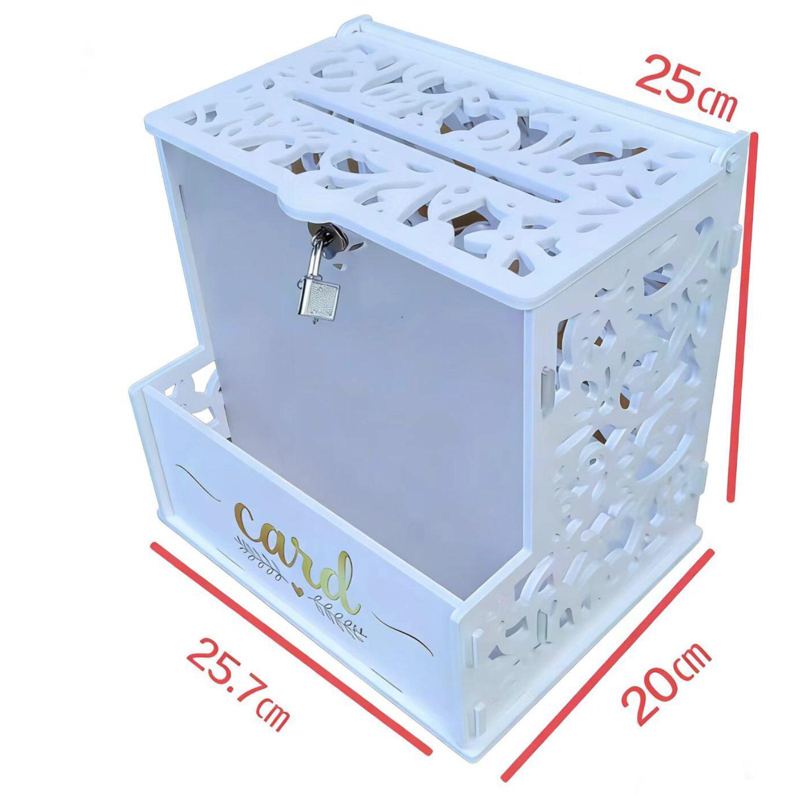 Wedding Card Box Keepsake Stor - Baby Keepsake Box recension och pris