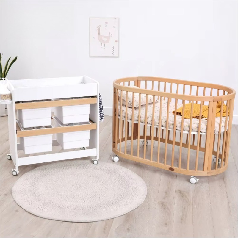 Multifunctional nursery furnit - Baby Nursery Furniture Sets recension och pris