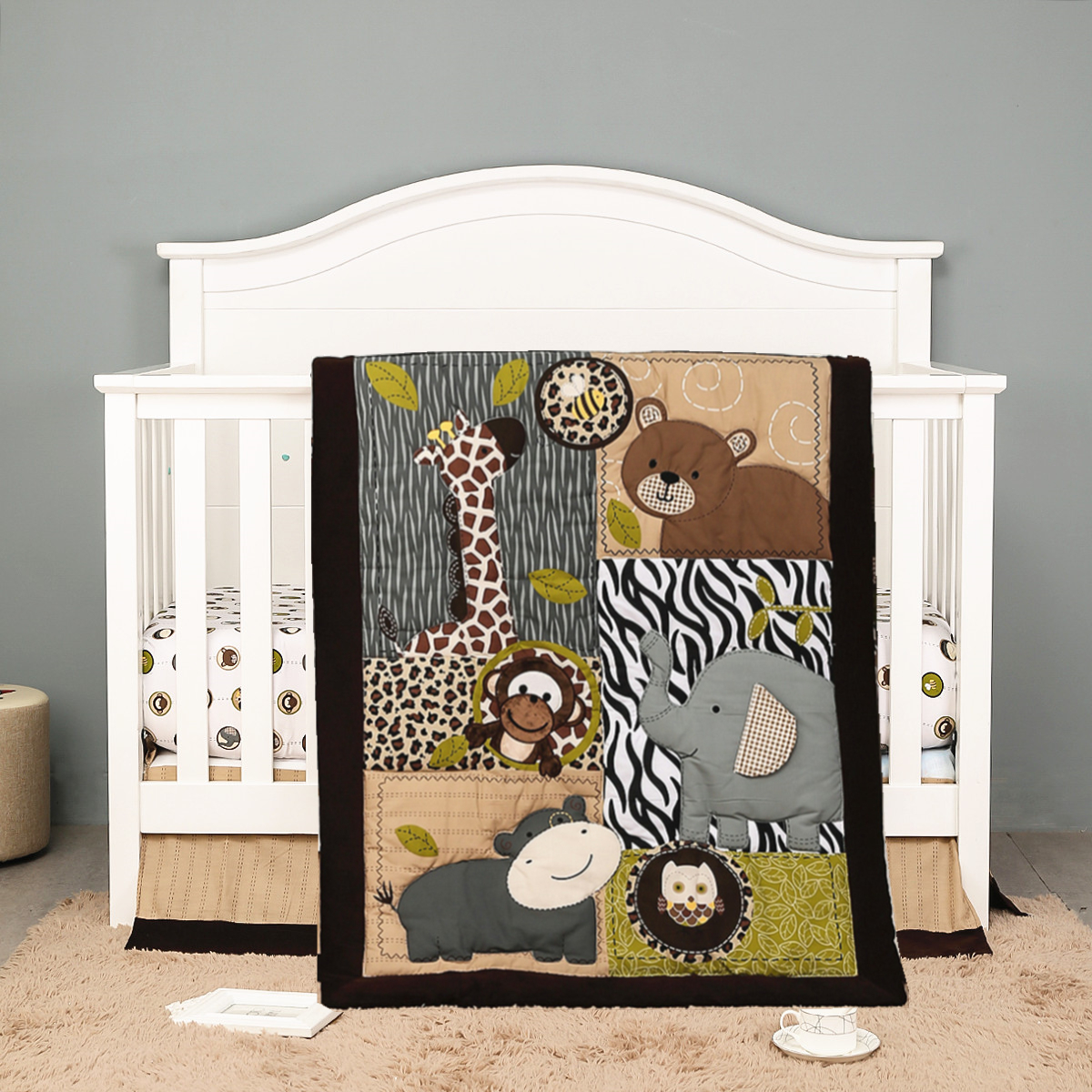 3Pcs Embroidered Newborn Baby  - Baby Nursery Bedding Sets recension och pris